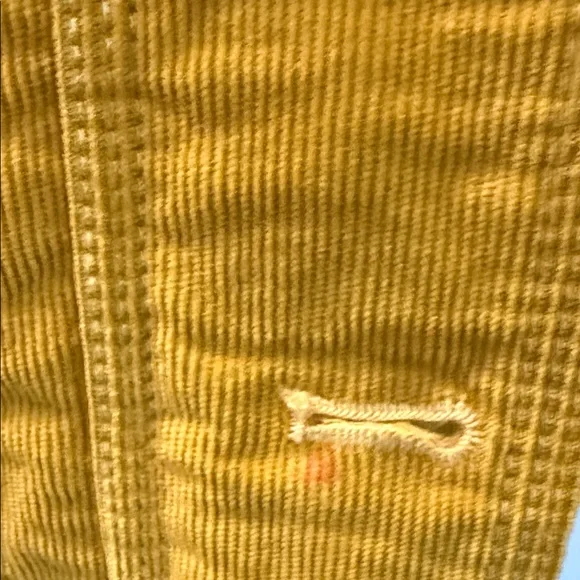 Women’s Mustard Yellow Corduroy Jacket - Picture 3 of 4